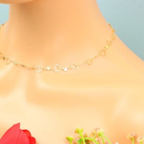 Delicate & Contemporary Necklace Chain, A Lovely Choice for Women, EVCH1582 - Picture 4 of 10